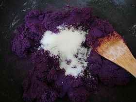 奶香紫薯餡