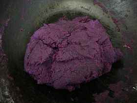 奶香紫薯餡