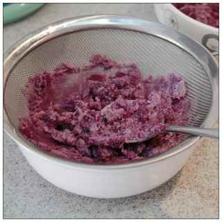 紫薯山藥豆沙月餅