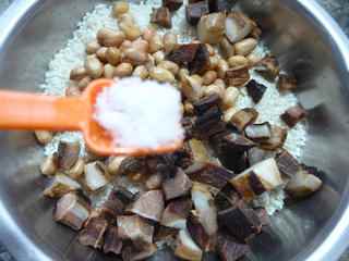 花生米醬肉糯米粽