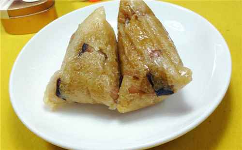 花生米醬肉糯米粽