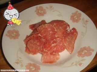 野山筍炒肉片