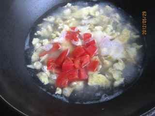 西紅柿白蛤雞蛋湯