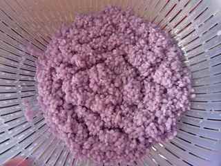 紫色八寶飯