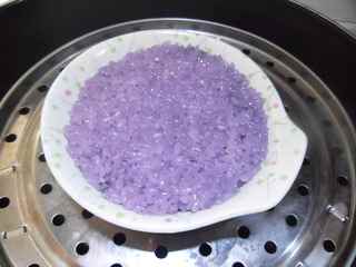 紫色八寶飯