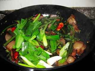 紅菜苔炒臘肉