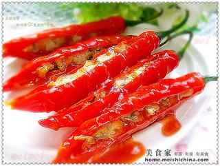 紅椒釀肉
