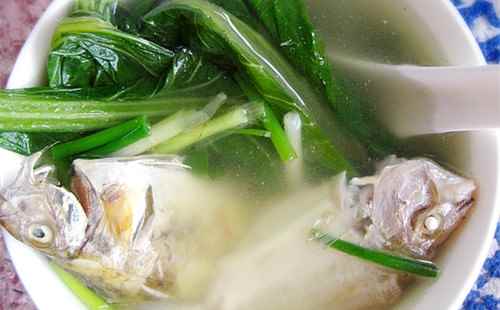 芥菜海魚湯