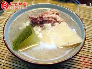 粉葛冬瓜眉豆湯