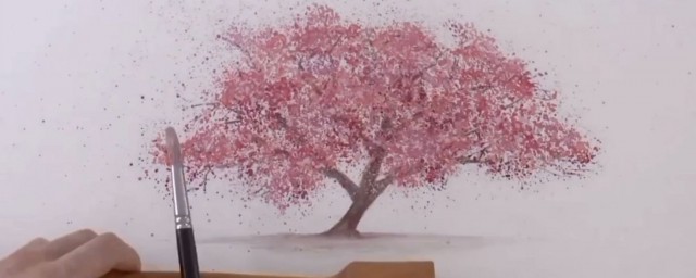 水彩畫樹的畫法是什麼 請看回答