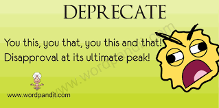 deprecate