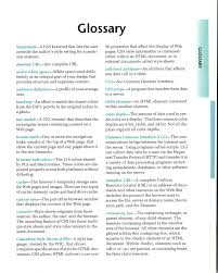 glossary