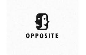 opposite