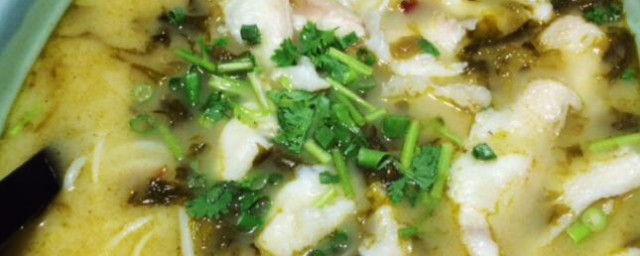 酸菜魚米線的做法介紹 需要什麼材料