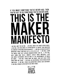 manifesto