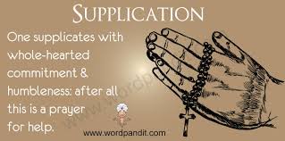 supplicate