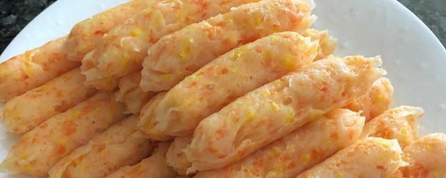 鮮蝦玉米腸的做法 鮮蝦玉米腸怎麼做