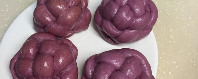 紫薯繡球的做法 十分特別的美味佳肴