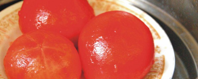 蒸西紅柿怎麼做 蒸西紅柿的制作技巧