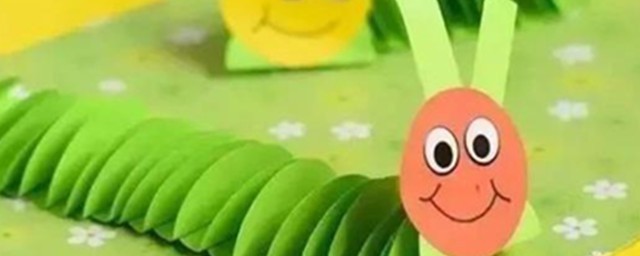 彩紙可以做毛毛蟲嗎 操作步驟