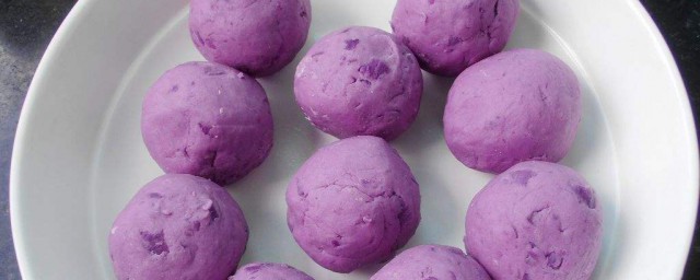 紫薯繡球傢常做法 紫薯的花樣吃法