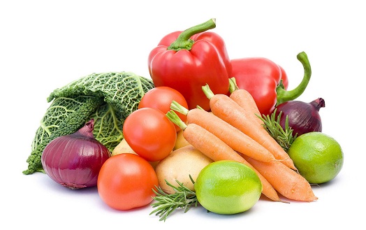 通過各種蔬菜的顏色認識蔬菜的營養