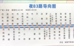 廣州夜83路公交車路線