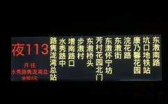 廣州夜113路公交
