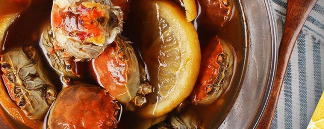 秘制花雕熟醉蟹的配方 極具特色的地方菜式