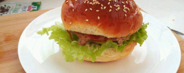 網紅漢堡包的做法 需要準備哪些食材