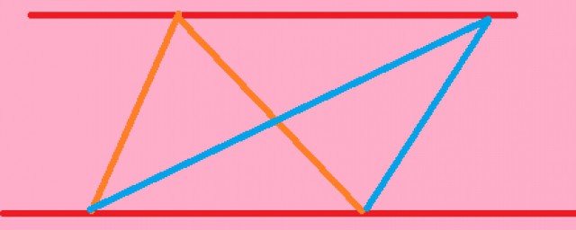 三角形同底等高定理 同底等高的所有三角形相等嗎