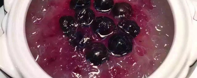 藍莓燕窩羹的做法 原來是這樣做的