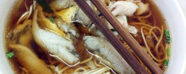 上海黃魚面的做法 黃魚面怎麼做