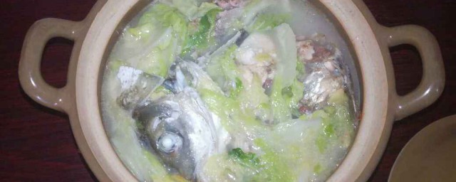 草魚頭白菜功效 教你做出魚頭白菜湯