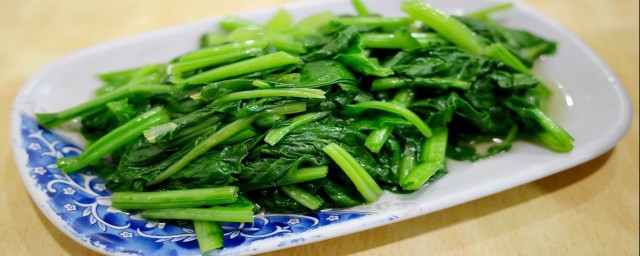 燙青菜怎麼脆 燙青菜的清脆做法步驟
