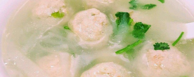 魚丸生菜湯做法圖解 生菜魚丸湯的做法