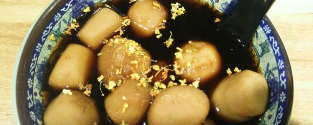 糖芋艿做法圖解 是南京的著名傳統甜點