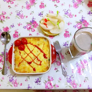 培根番茄焗飯