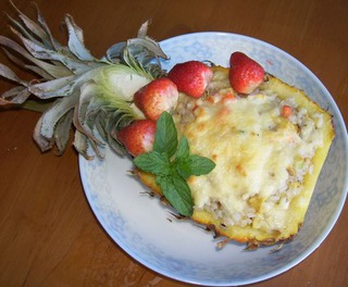 芝士菠蘿焗飯