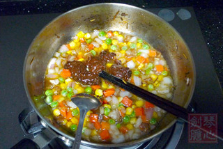 鱈魚炸醬意大利面