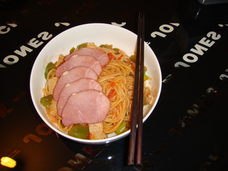 培根意大利面