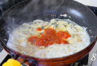 蘑菇肉醬意面