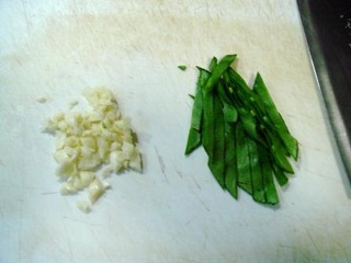 松茸培根炒意面