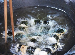 墨魚海苔龍須卷