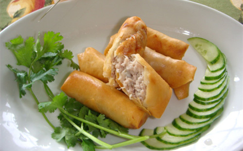 蟹肉春卷