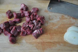 梨子燒鹿肉