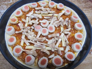 烤肉花邊披薩