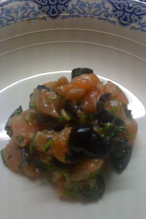 三文魚Tartar