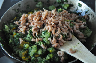 土豆菠菜小蝦糕