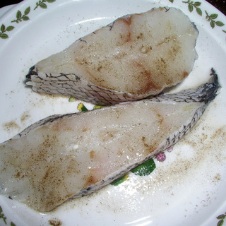 香煎鱈魚配咖喱汁